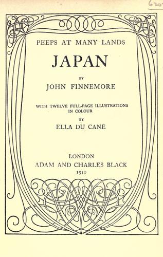 Cover for Japan