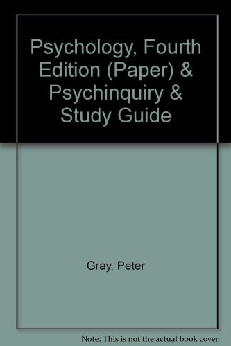 Cover for Psychology, Fourth Edition (paper) & PsychInquiry & Study Guide