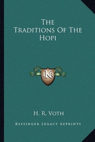 Cover for The Traditions Of The Hopi