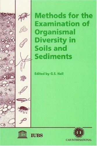 Cover for Methods for the examination of organismal diversity in soils and sediments