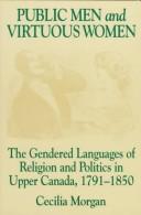 Cover for Public Men and Virtuous Women