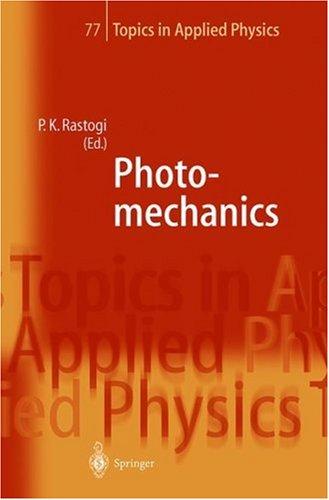 Cover for Photomechanics (Topics in Applied Physics)