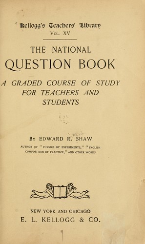 Cover for The national question book