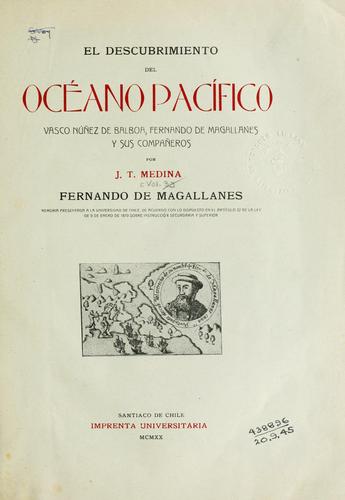 Cover for El descubrimiento del océano pacífico