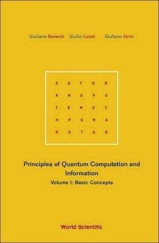 Cover for Principles of Quantum Computation and Information - Vol.1