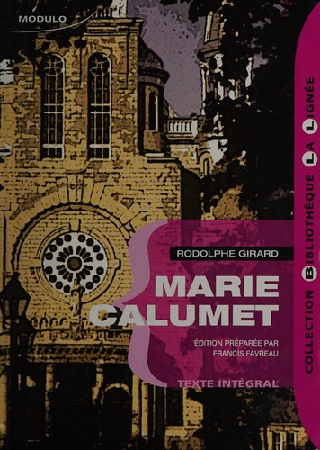 Cover for Marie Calumet