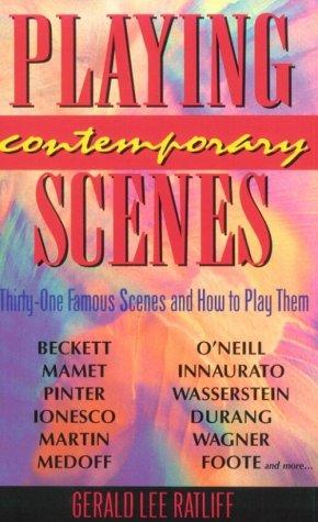 Cover for Playing contemporary scenes