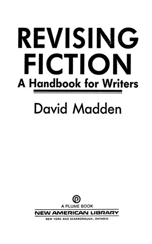 Cover for Revising fiction