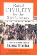 Cover for Rules of civility for the 21st century, from Cub and Boy Scouts across America