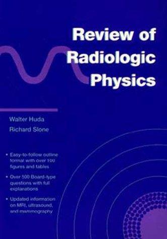 Cover for Review of radiologic physics