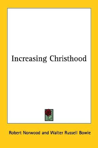 Cover for Increasing Christhood