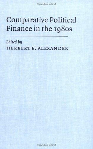 Cover for Comparative political finance in the 1980s
