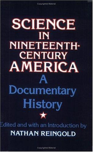 Cover for Science in Nineteenth-Century America