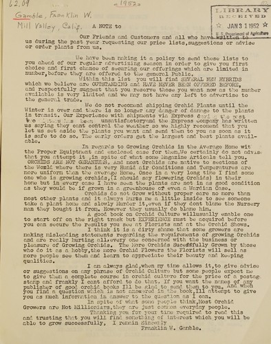 Cover for A note to