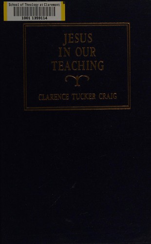 Cover for Jesus in our teaching