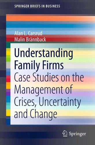 Cover for Understanding Family Firms