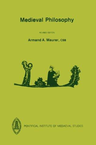 Cover for Medieval philosophy