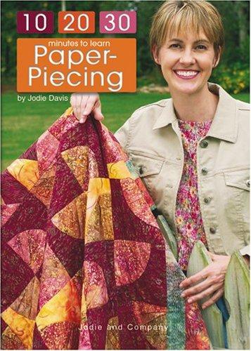 Cover for 10 20 30 Minutes to Learn Paper Piecing (Leisure Arts #3932)