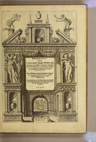 Cover for Dritte Buch Americae, darinn Brasilia