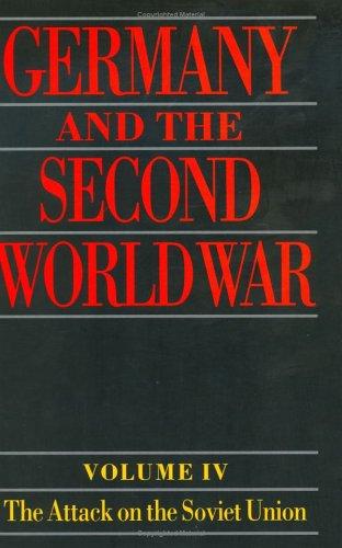 Cover for Germany and the Second World War: Volume IV
