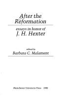 Cover for After the Reformation