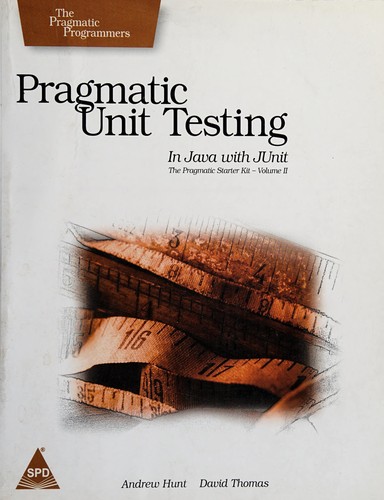 Cover for Pragmatic Unit Testing in Java with Junit