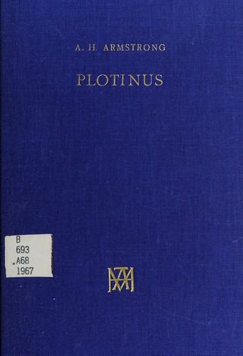 Cover for The architecture of the intelligible universe in the philosophy of Plotinus
