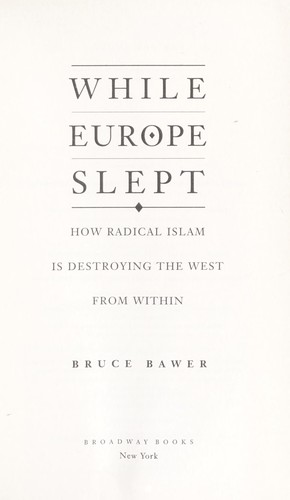 Cover for While Europe slept