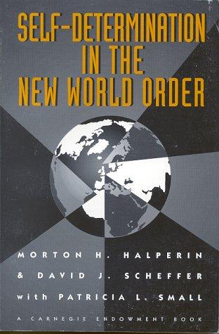 Cover for Self-determination in the new world order