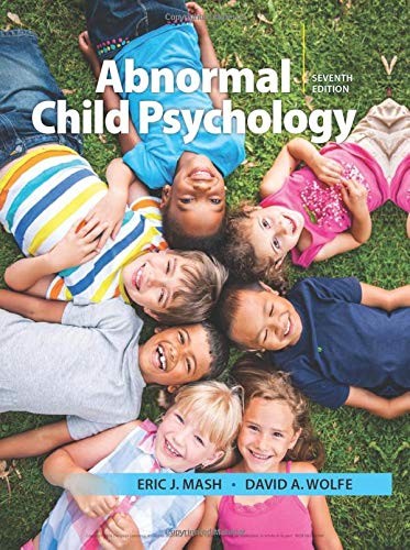Cover for Abnormal Child Psychology