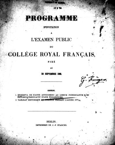 Cover for Excerpta ex Ioanne Antiocheno ad librum Peirescianum a se excussum