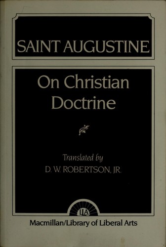 Cover for On Christian doctrine