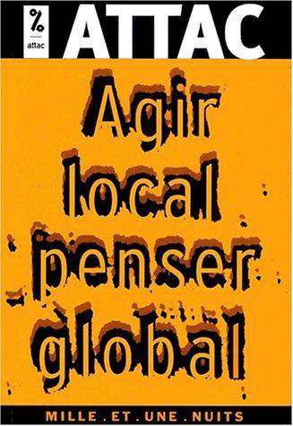 Cover for Agir local, penser global ned