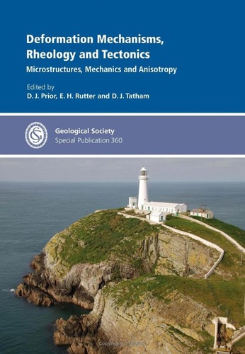 Cover for Deformation mechanisms, rheology and tectonics