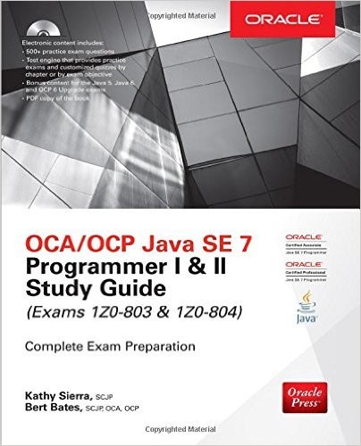 Cover for OCA/OCP Java SE 7