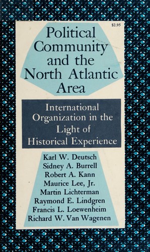 Cover for Political community and the North Atlantic area