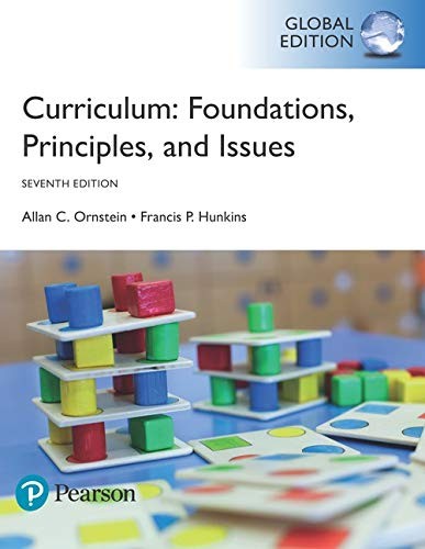 Cover for Curriculum