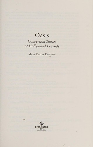 Cover for Oasis