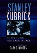 Cover for Stanley Kubrick