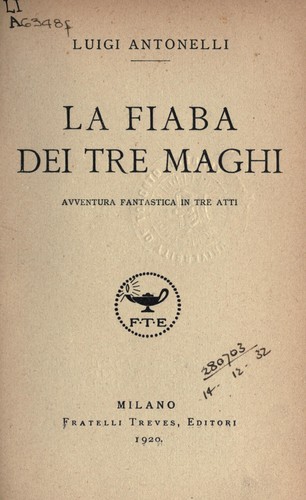 Cover for La fiaba dei tre maghi