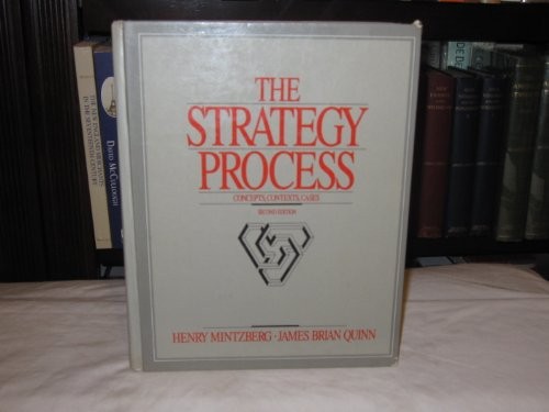 Cover for The strategy process