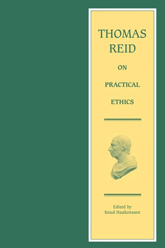 Cover for Thomas Reid on practical ethics
