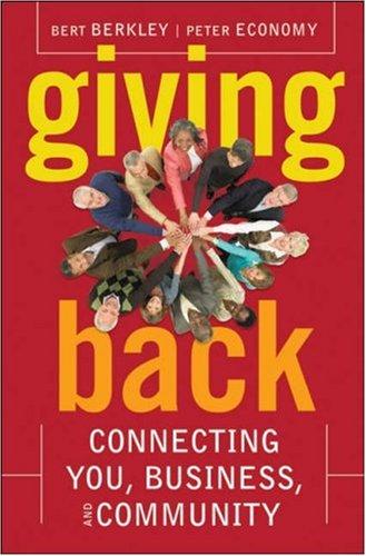 Cover for Giving Back