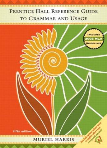 Cover for PH Reference Guide to Grammar & Usage Updated MLA 2003, Fifth Edition