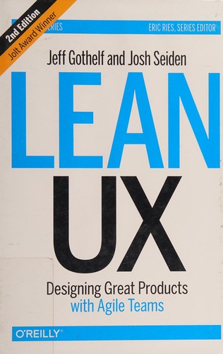 Cover for Lean UX
