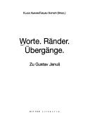 Cover for Worte, Ränder, Übergänge
