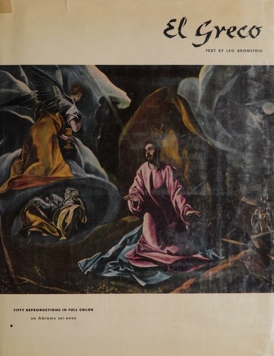 Cover for El Greco (Domenicos Theotocopoulos) (Library of Great Painters)
