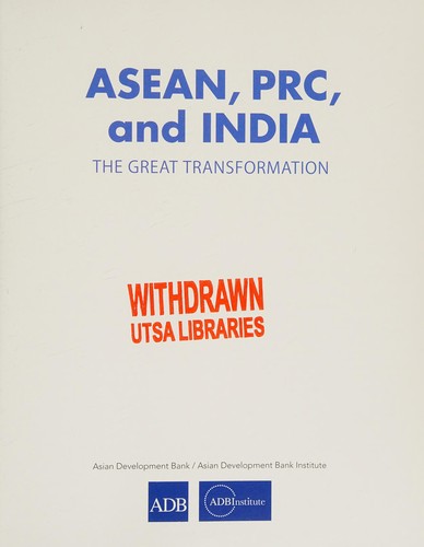 Cover for ASEAN, PRC, and India