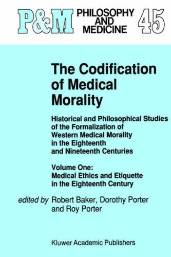 Cover for The Codification of Medical Morality
