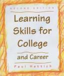 Cover for Learning skills for college and career